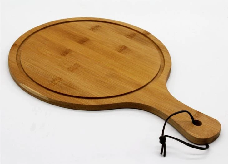 Home Basic Bamboo Pizza Wooden Chopping Board For Pizza Board